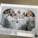 Таємна вечеря срібна 53/35 см.