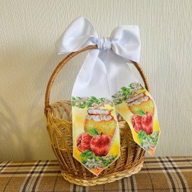 Бантик мед і яблука