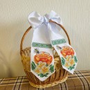 Бантик мед з візерунком