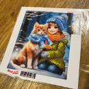 Дівчинка з котиком