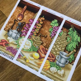 Кухня триптих