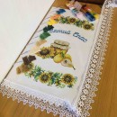Рушник до Спасу з грушками та медом