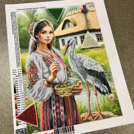 Дівчина з лелекою