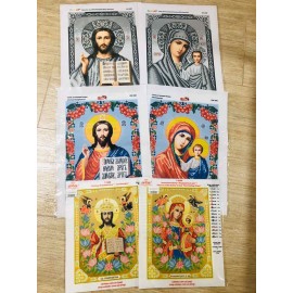 Парні ікони, Богородиці, Ісус