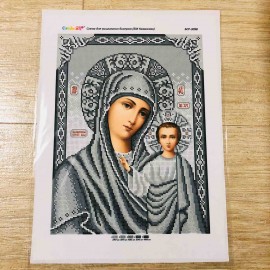 Богородиця, срібні тона